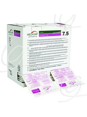 Gants d’intervention latex Medi-grip® pf™ - Taille 5,5.