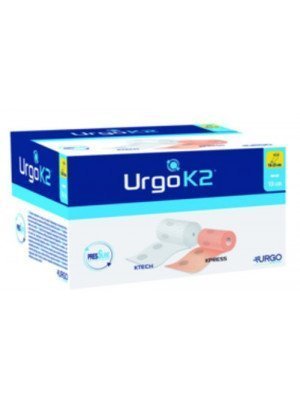Système de compression bi-bandes UrgoK2® - Sans latex taille 1 largeur 10 cm.