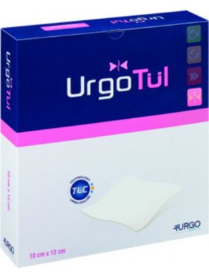 Interface lipido-colloïde souple UrgoTul - La boîte de 10, dim. 15 x 20 cm.